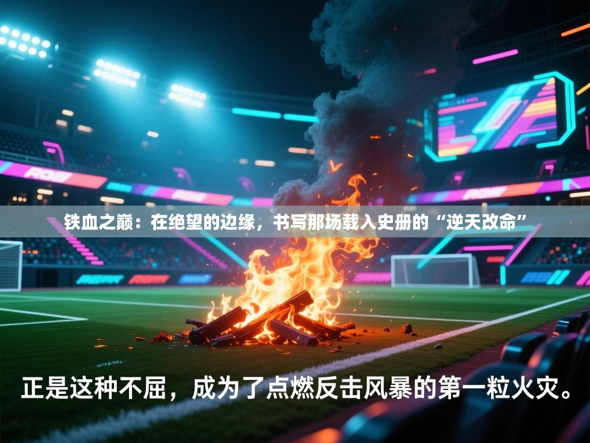铁血之巅：在绝望的边缘，书写那场载入史册的“逆天改命”