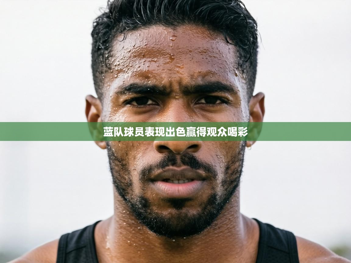 蓝队球员表现出色赢得观众喝彩